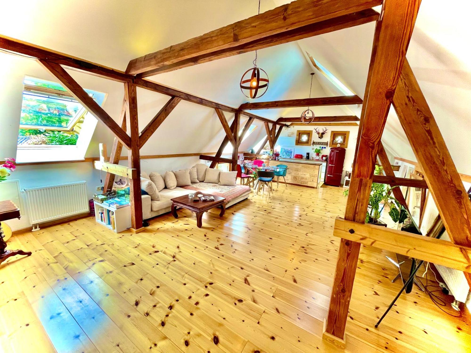 Historisches Retro Loft 70m2 Mit Garten & Seenaehe Apartment Schwielowsee